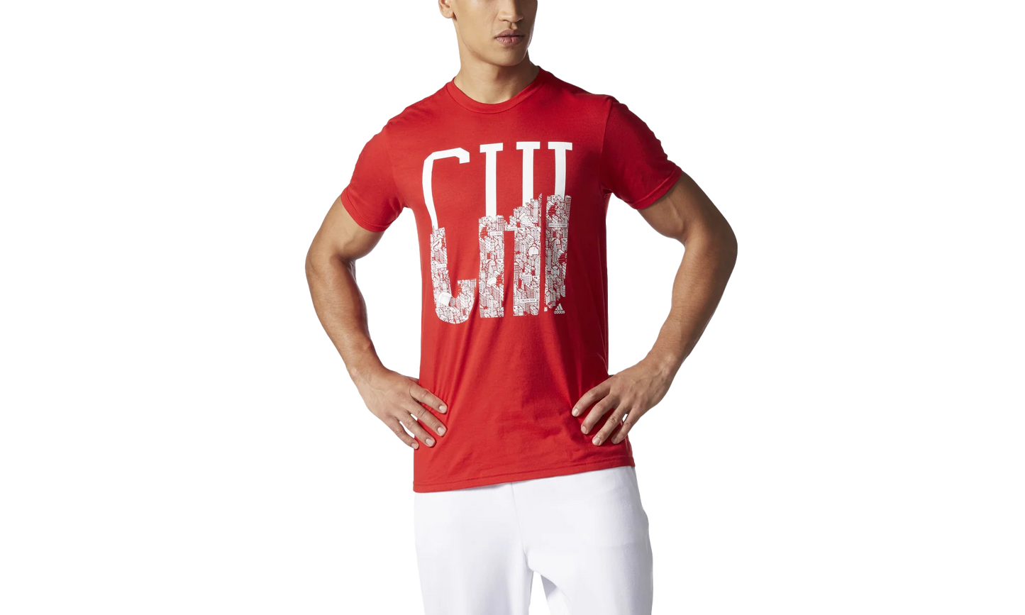 Chicago Training T-Shirt "Scarlet / White" BQ1716