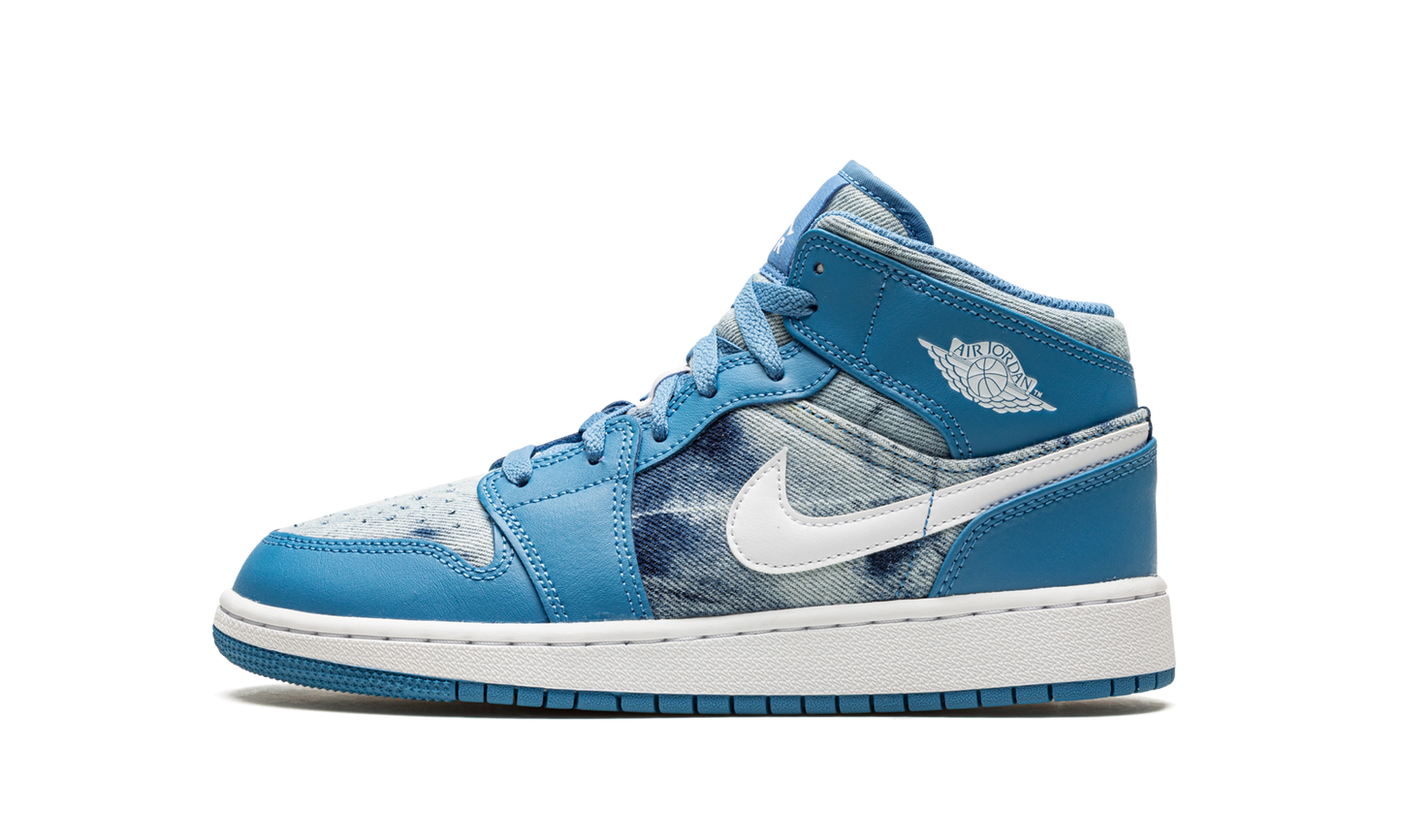Air Jordan 1 Mid GS "Washed Denim" DM8951 400