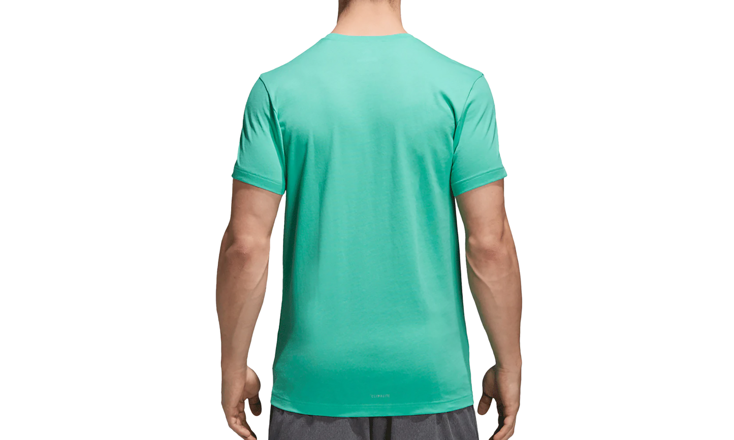 Graphic Crew Neck T-Shirt "Green / Black" CV4284