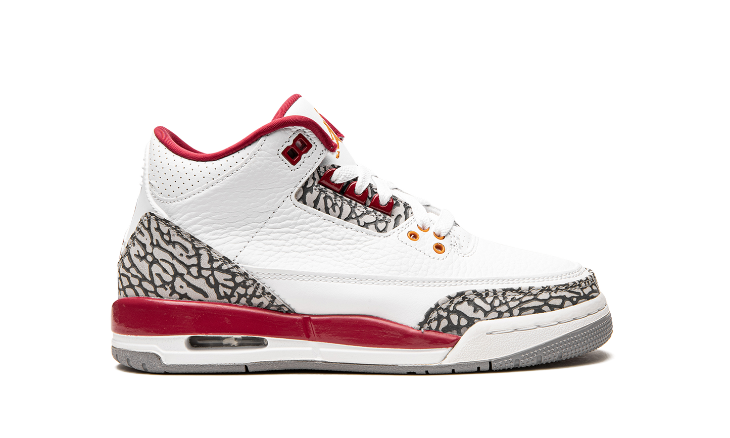 Air Jordan 3 GS "Cardinal" 398614 126