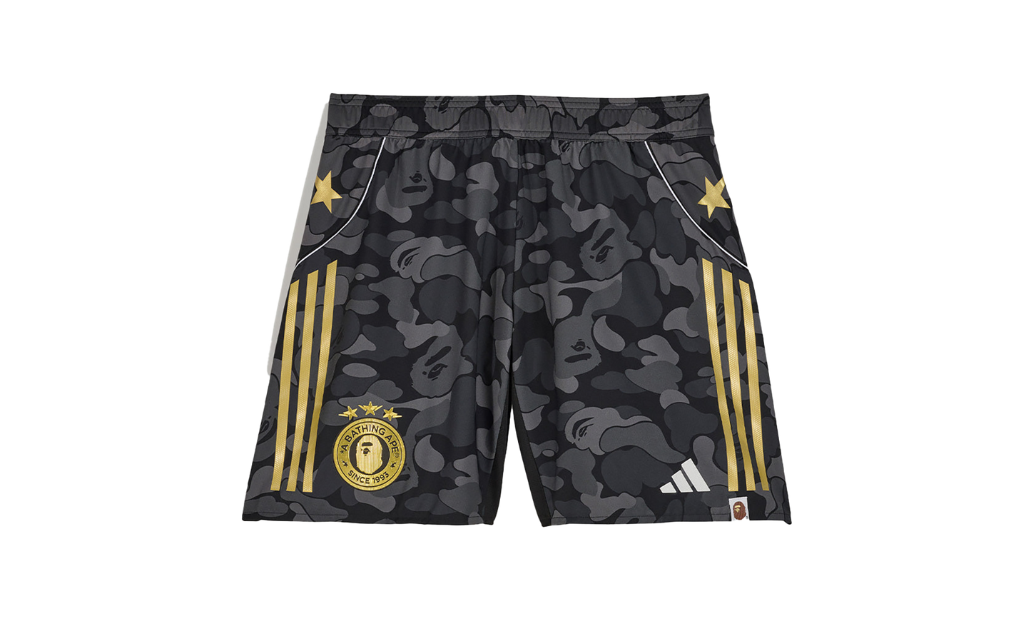 FB Soccer Shorts "Bape - Black Camo" KB2204