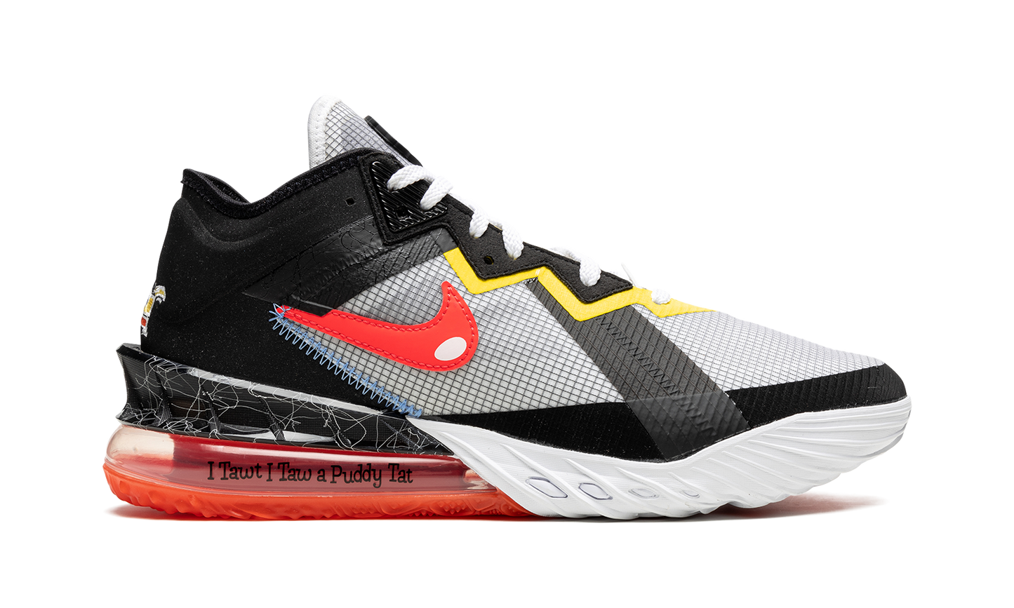 LeBron 18 Low "Sylvester vs Tweety" CV7562 103