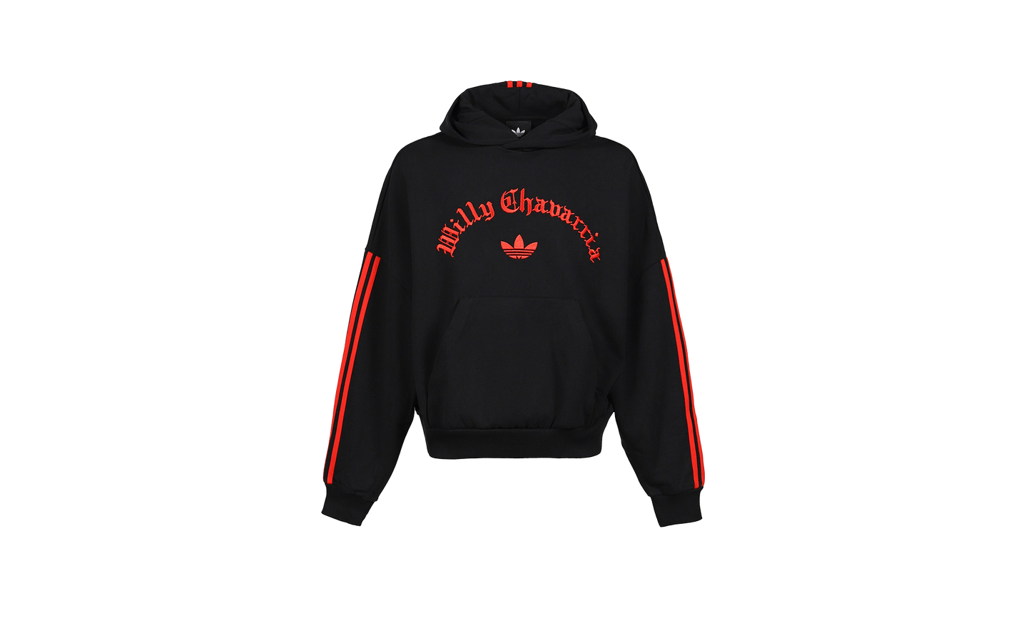 Adidas X Willy Chavarria Heavyweight Hoodie "Black" JW4052