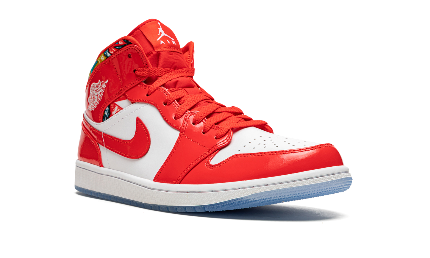 Air Jordan 1 Mid SE "Barcelona Sweater" DC7294 600