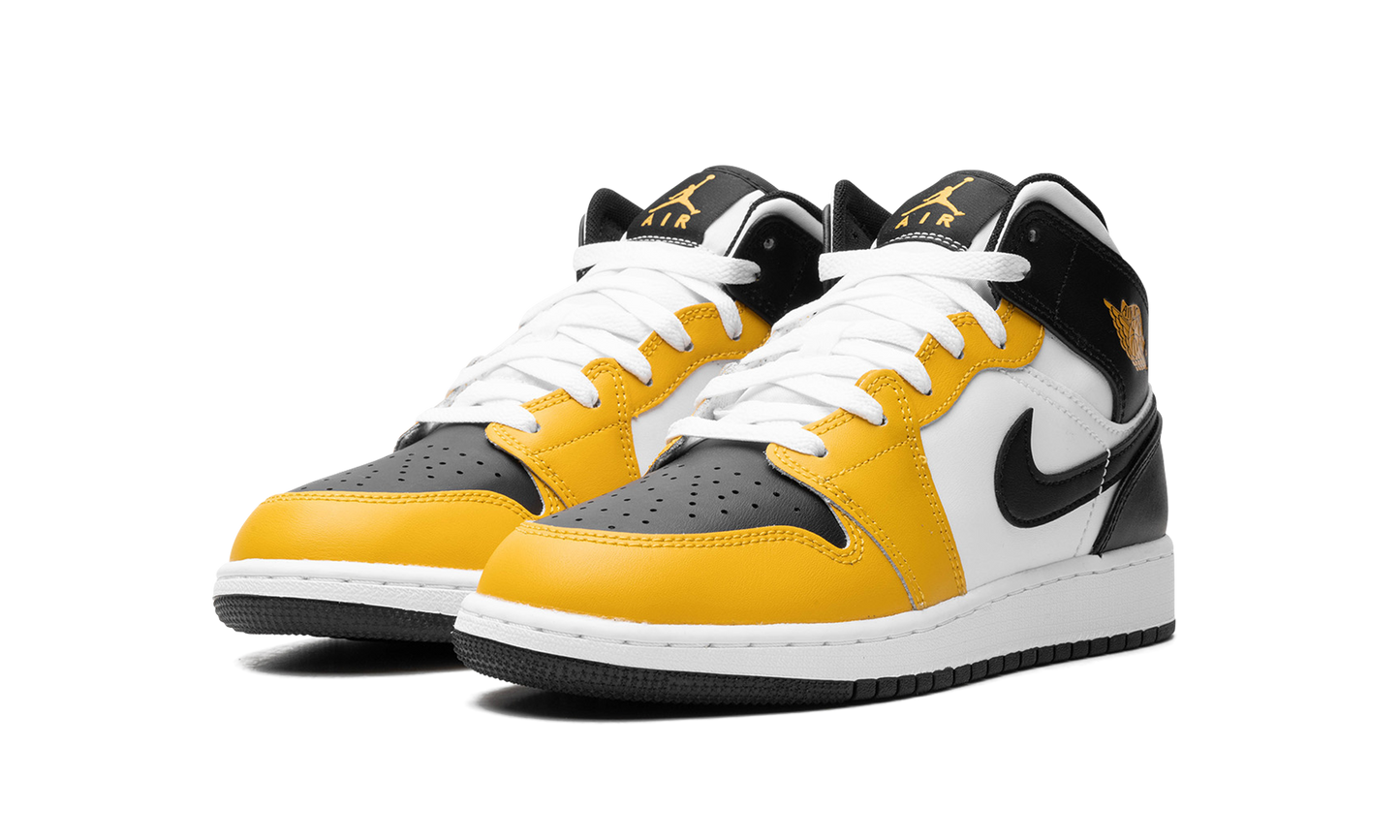 AIR JORDAN 1 MID GS "YELLOW OCHRE" DQ8423 701