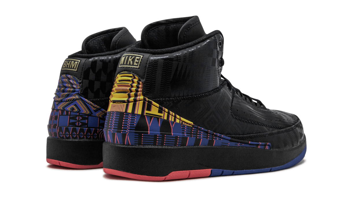 Air Jordan 2 Retro BHM GS "Black History Month" CI2972 007