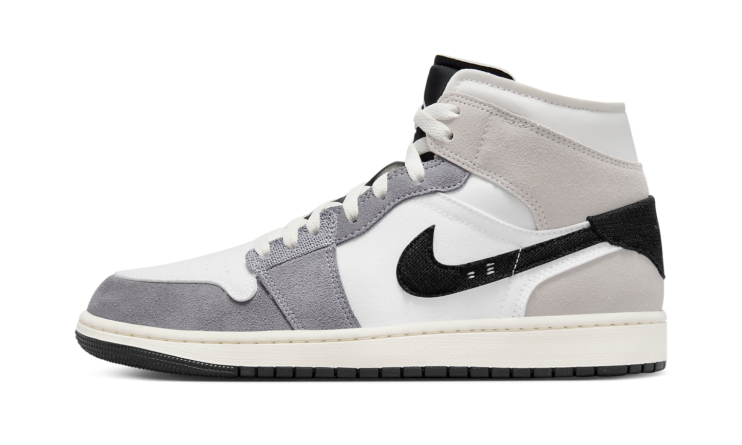 Air Jordan 1 Mid SE Craft "Cement Grey" DZ4136 002