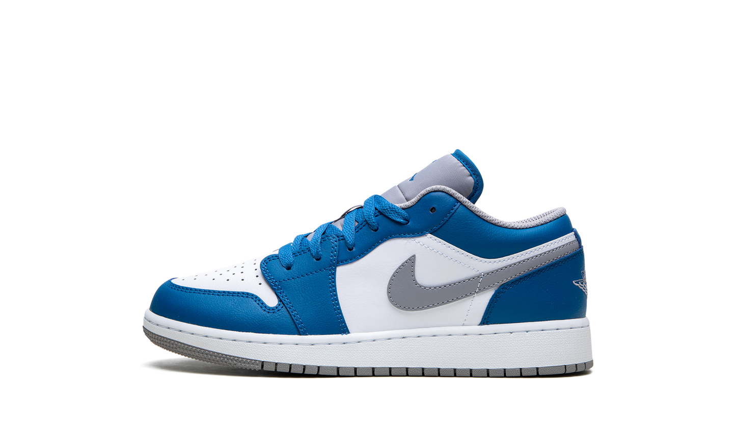 Air Jordan 1 Low GS "True Blue" 553560 412