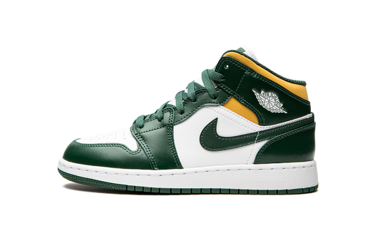 Air Jordan 1 Mid GS "Sonics" 554725 371