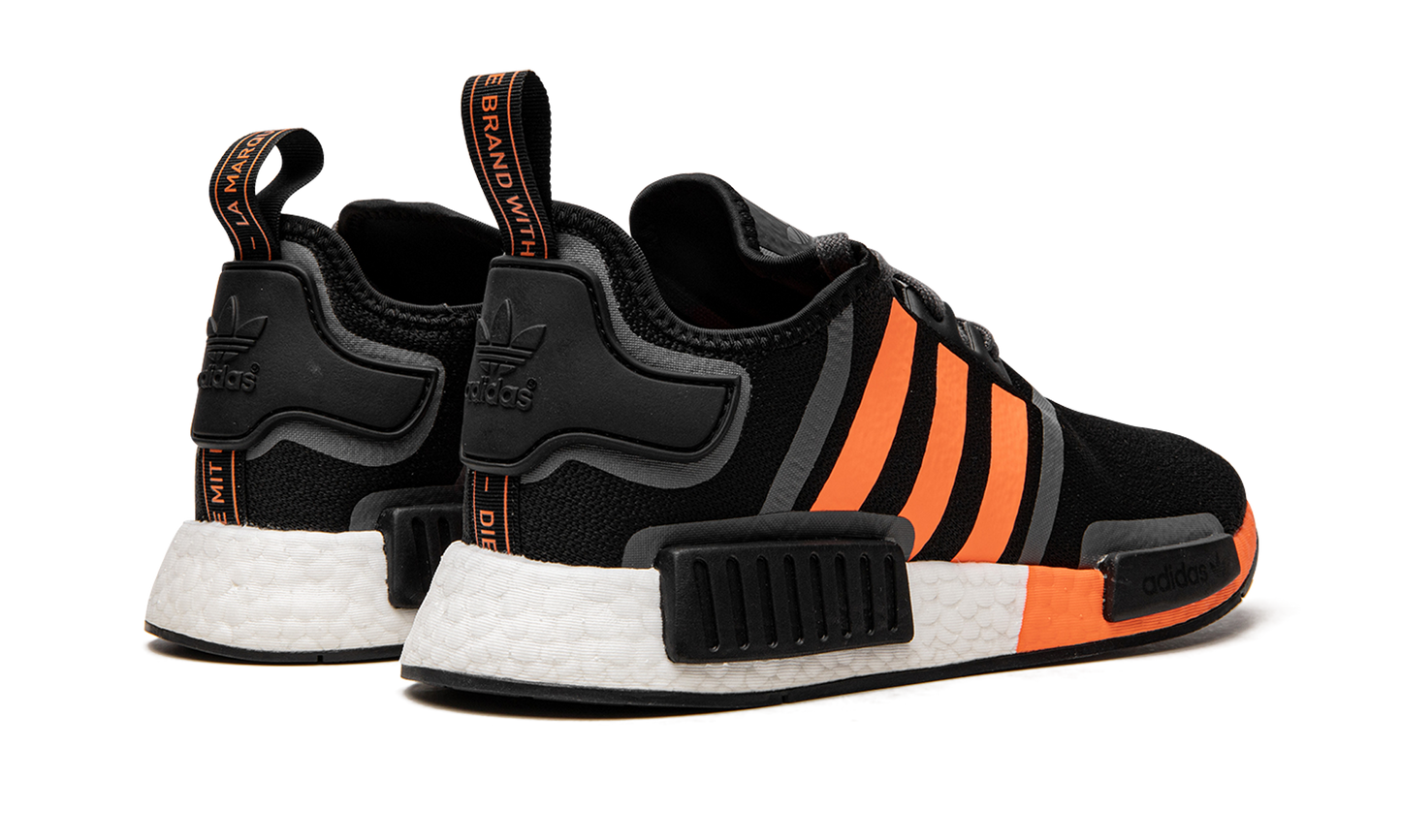 NMD R1 "Black / Screaming Orange"
