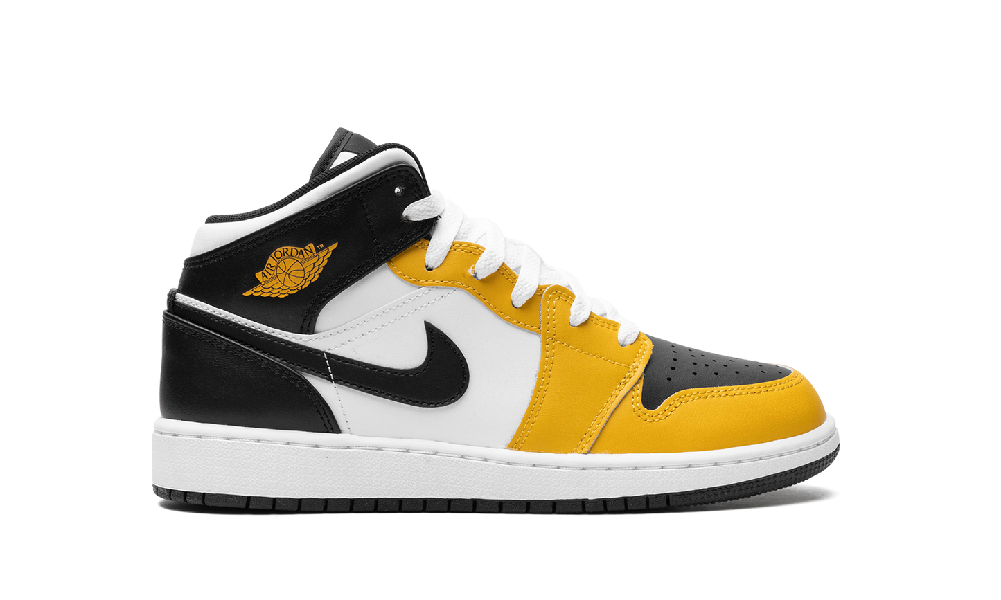 AIR JORDAN 1 MID GS "YELLOW OCHRE" DQ8423 701