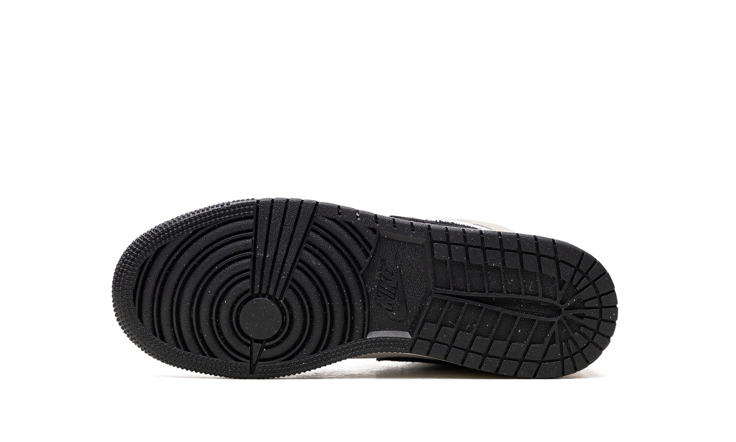 Air Jordan 1 Mid SE Craft GS "Cement Grey" FD9091 002