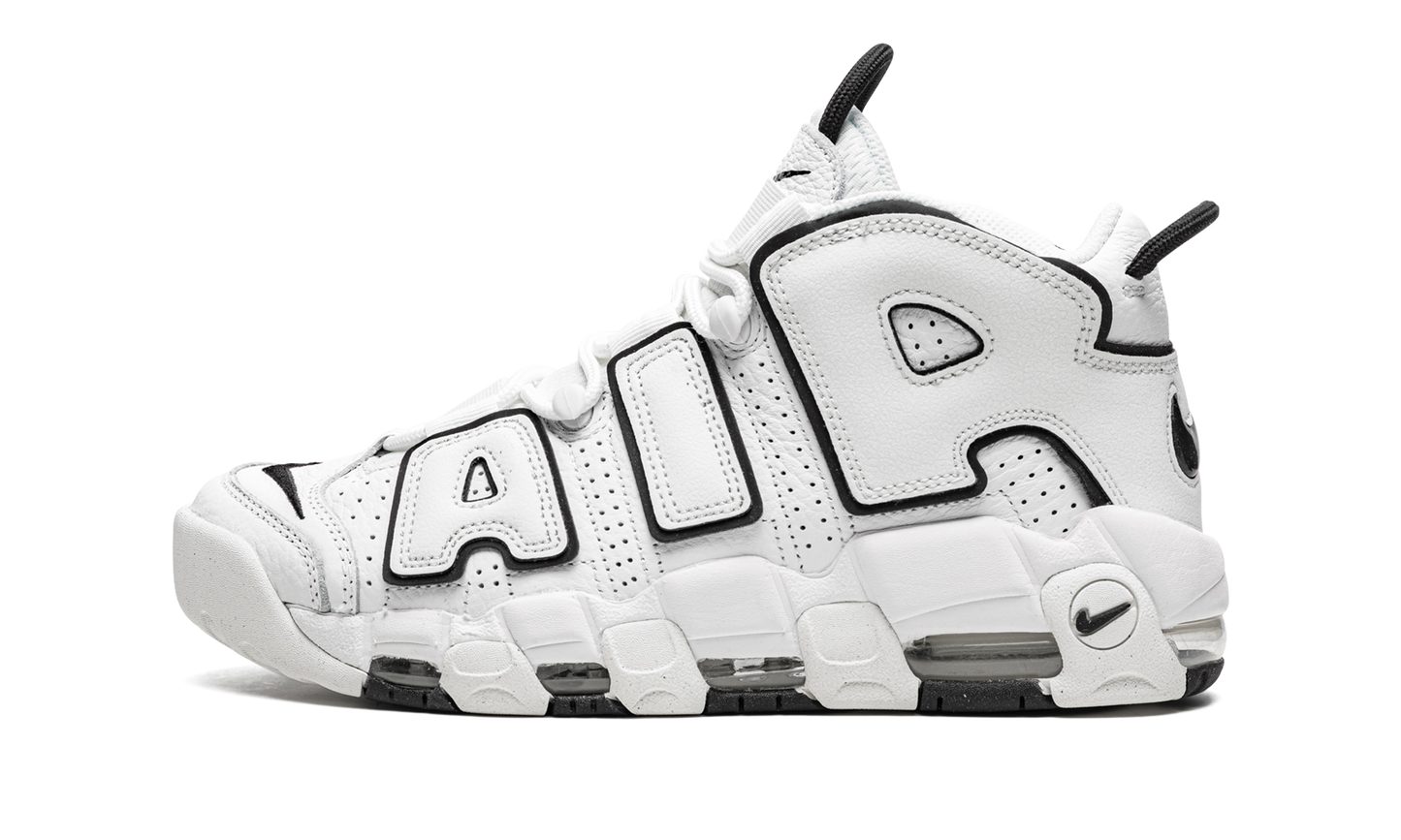 AIR MORE UPTEMPO MNS WMNS "White / Black" DO6718 100