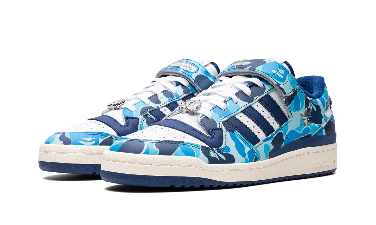 Adidas Forum '84 Low "Bape 30th Anniversary Blue Camo" ID4772