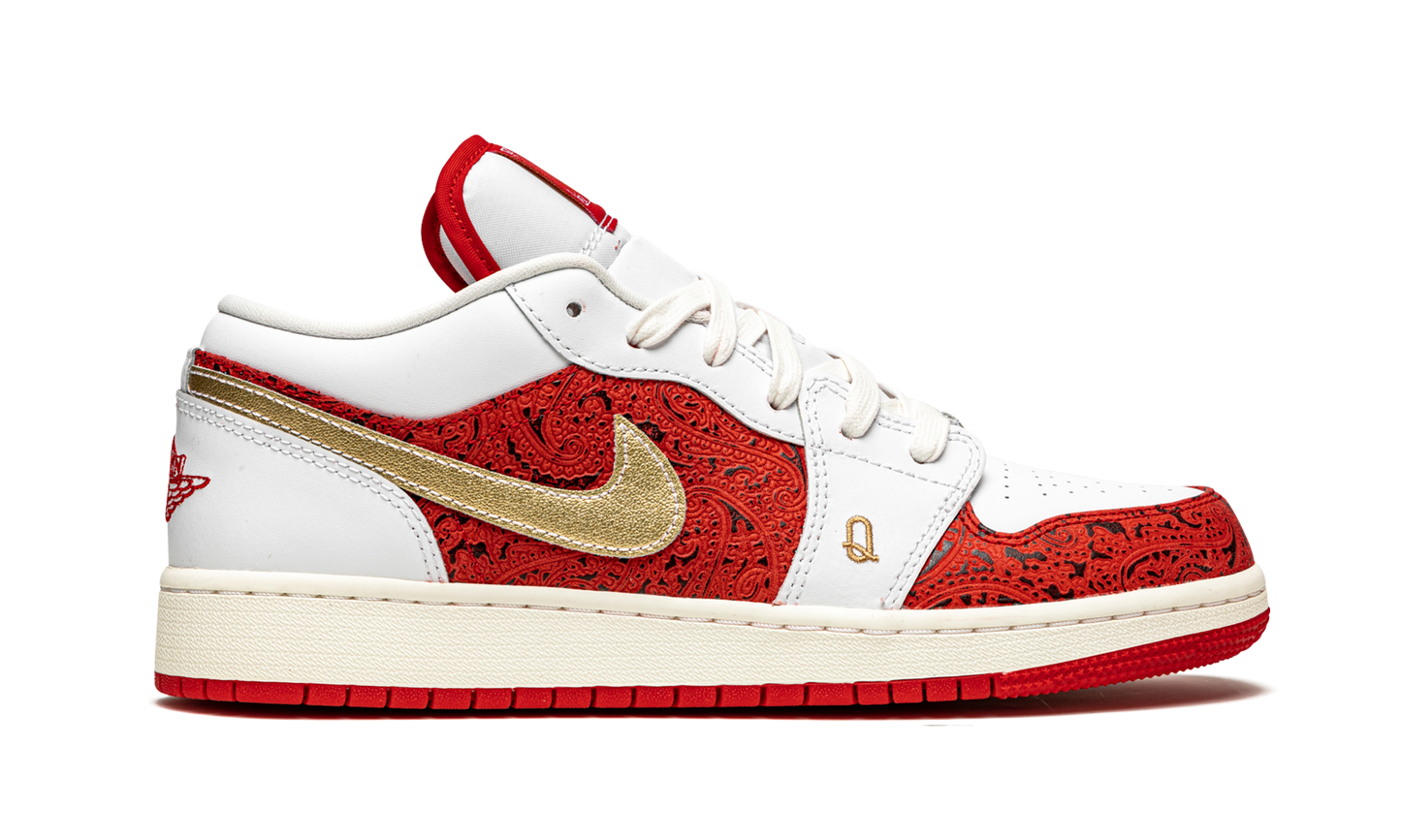 Air Jordan 1 Low SE GS "Spades" DJ5186 100