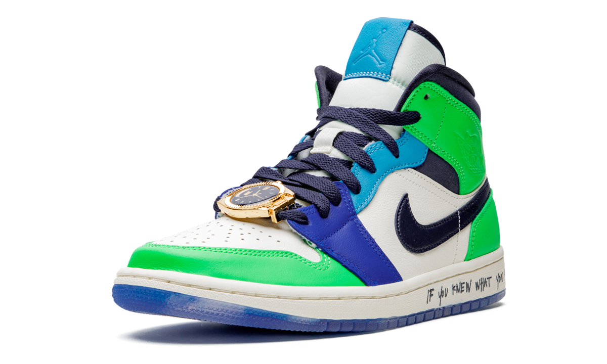 Air Jordan 1 Mid WMNS "Melody Ehsani - Fearless" CQ7629 100