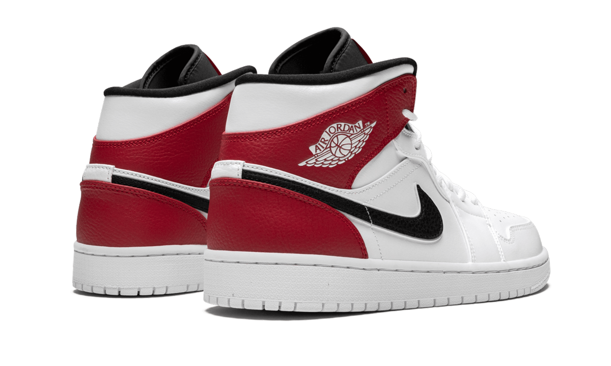 Air Jordan 1 Mid "White Chicago" 554724 116