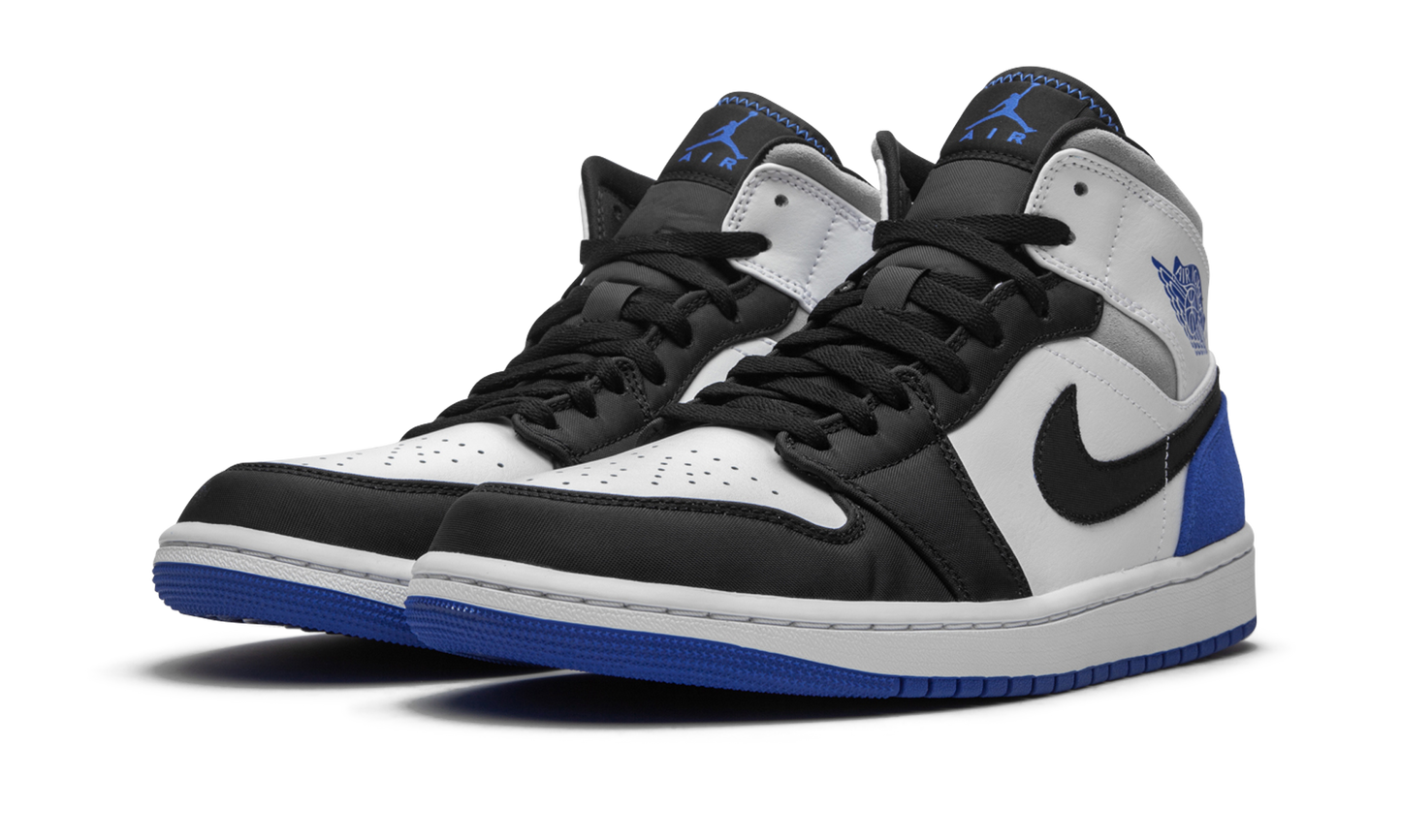 Air Jordan 1 Mid SE "Game Royal Black Toe" 852542 102