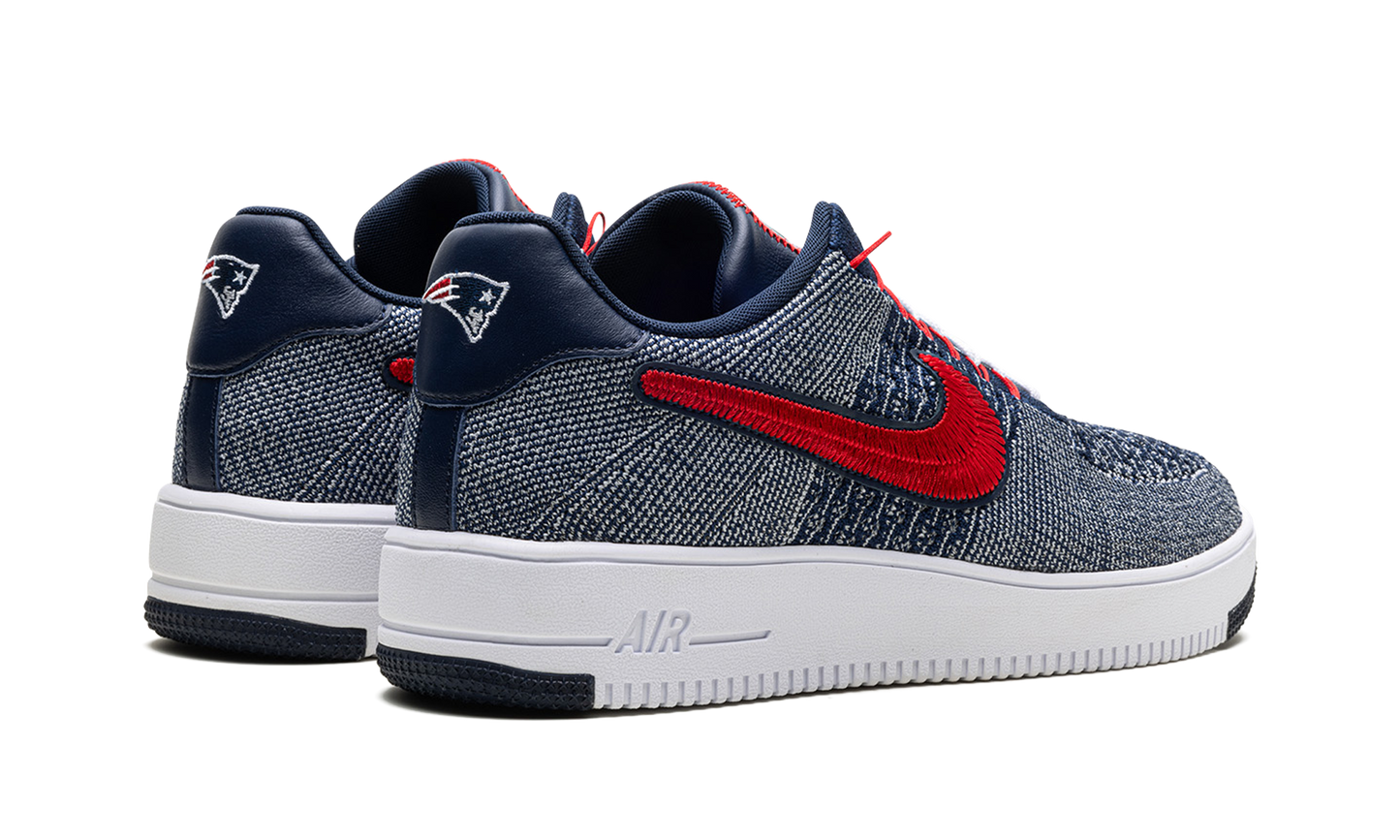 Air Force 1 Ultra Flyknit Low "Patriots Robert Kraft Wolf Grey" FV4079 012