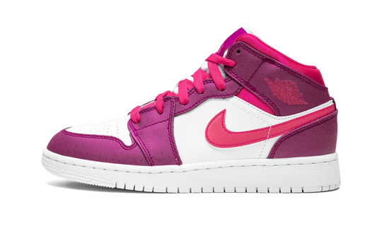 Air Jordan 1 Mid GS "True Berry" 555112 661