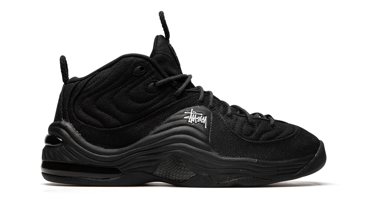 Stussy x Air Penny 2 "Triple Black" DQ5674 001