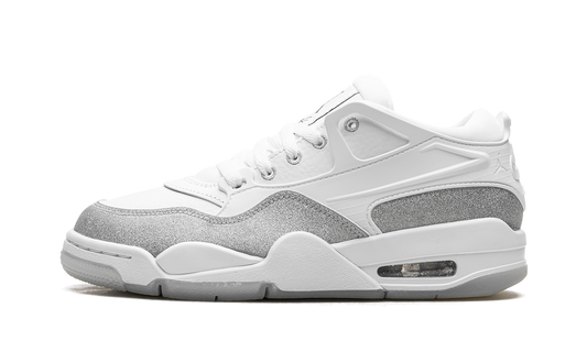 Air Jordan 4 RM WMNS "White Metallic Silver" HQ3441 111
