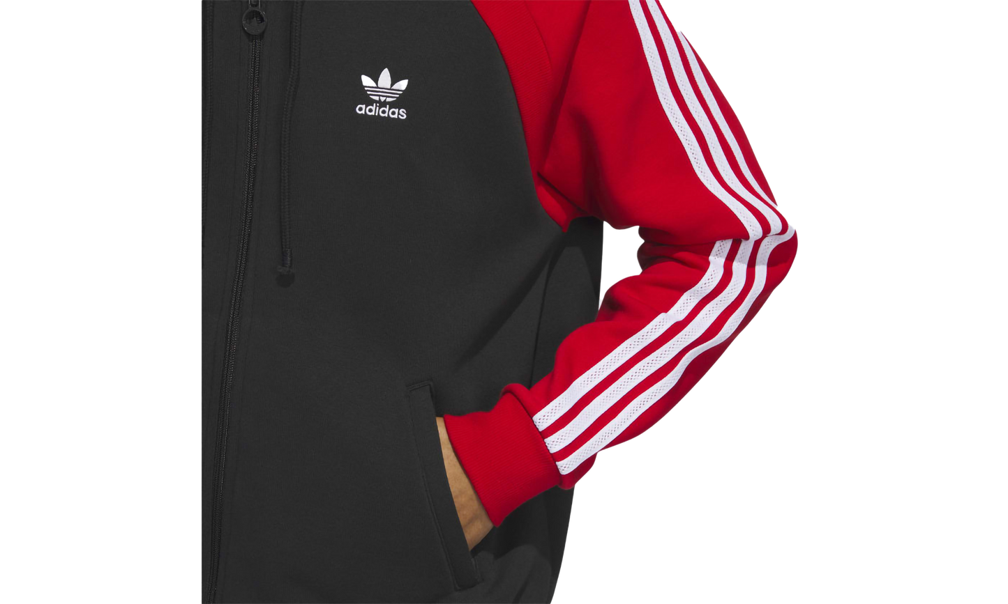 SUPERSTAR FLEECE HOODY "Black" IC5544