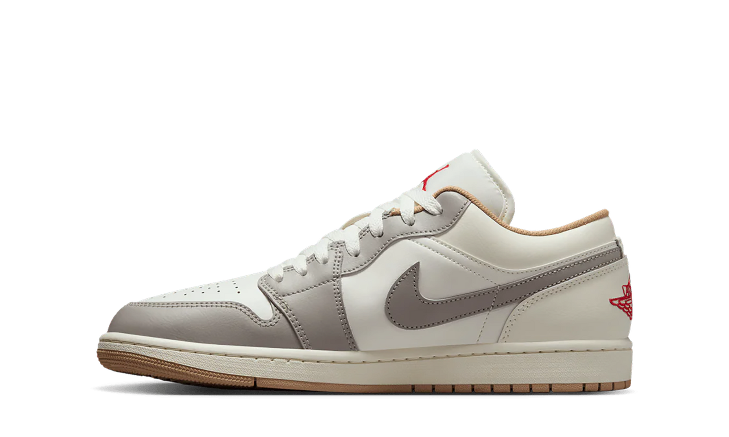 Air Jordan 1 Low "Sail College Grey" 553558 169