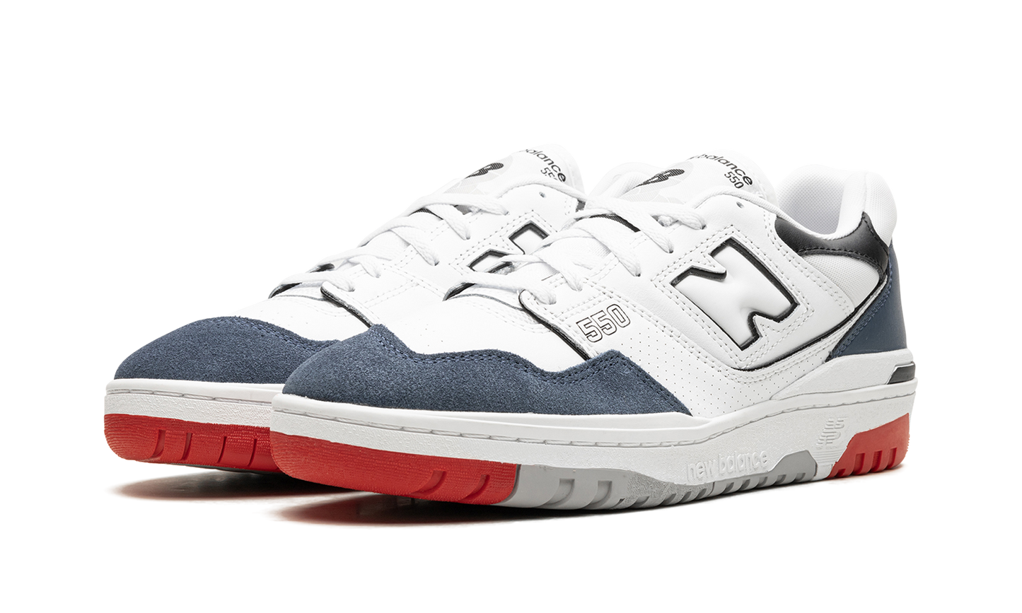 550 "White/Navy/Red" BB550NCN