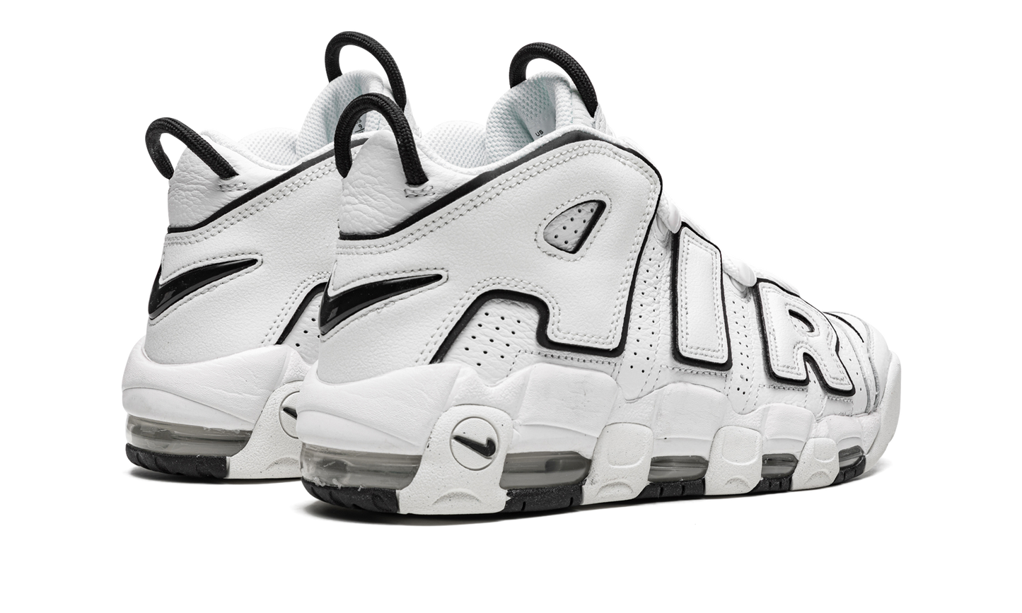 AIR MORE UPTEMPO MNS WMNS "White / Black" DO6718 100