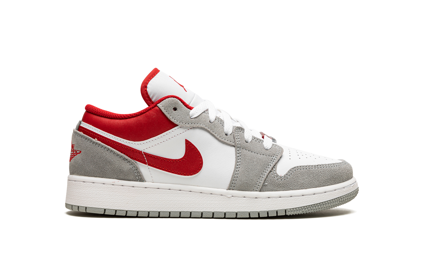 Air Jordan 1 Low SE GS "Smoke Grey Gym Red" DM0589 016