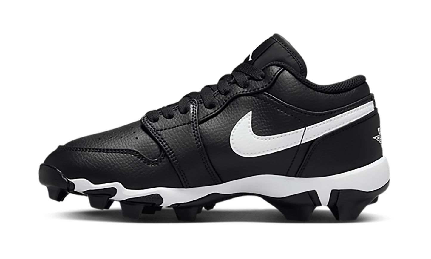 Jordan 1 Low Cleat GS "Black / White" HF6885 001