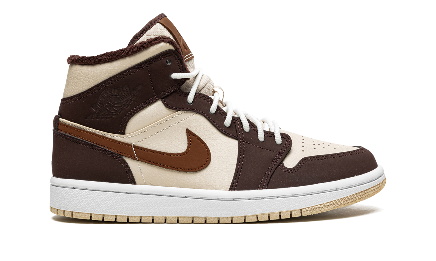 AIR JORDAN 1 MID SE WMNS "Brown Basalt Fleece" DO6699 200