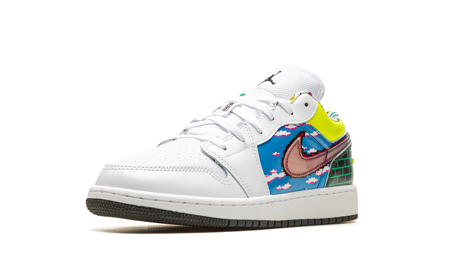 Air Jordan 1 Low GS "Old School Gaming" DM8969 114