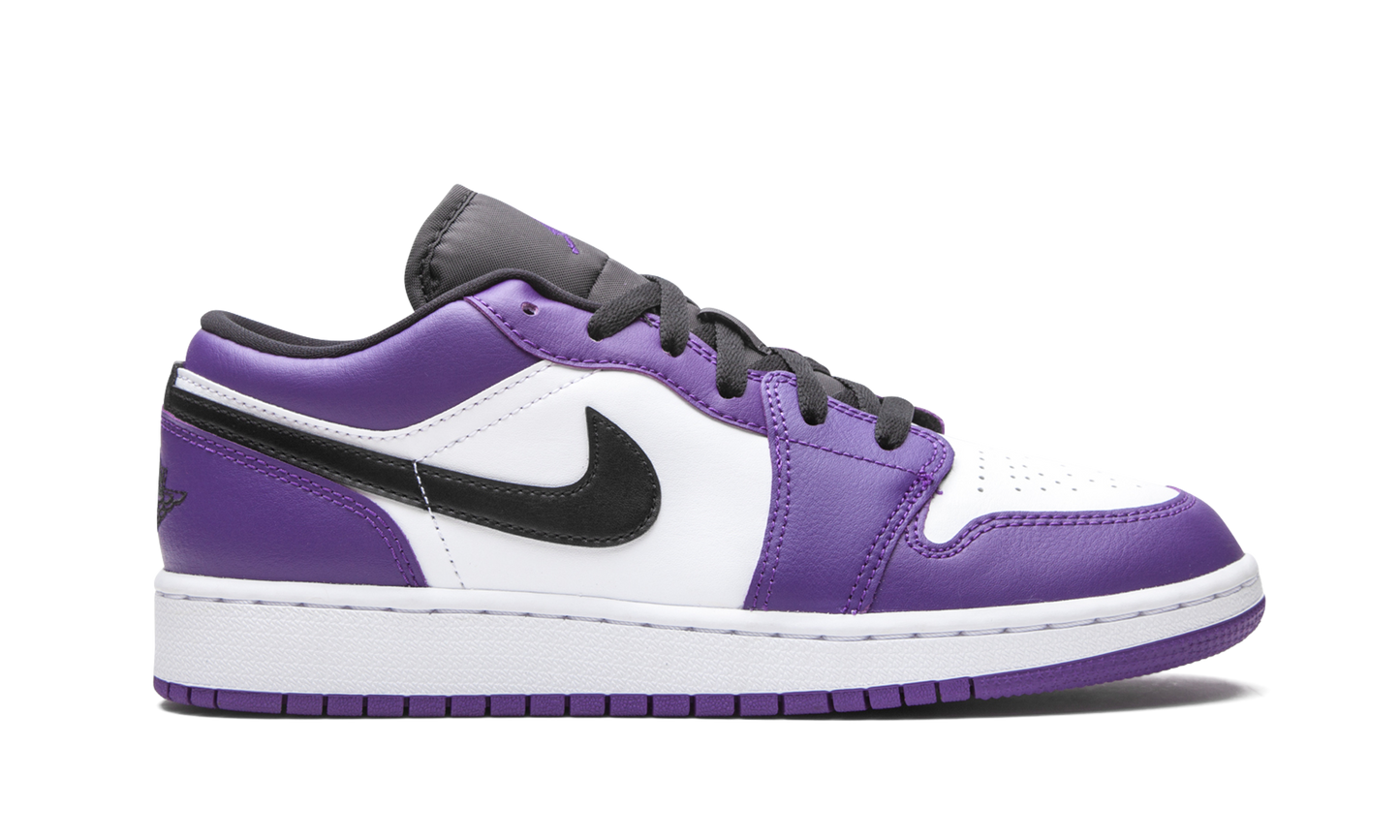 Air Jordan 1 Low GS "Court Purple" 553560 500