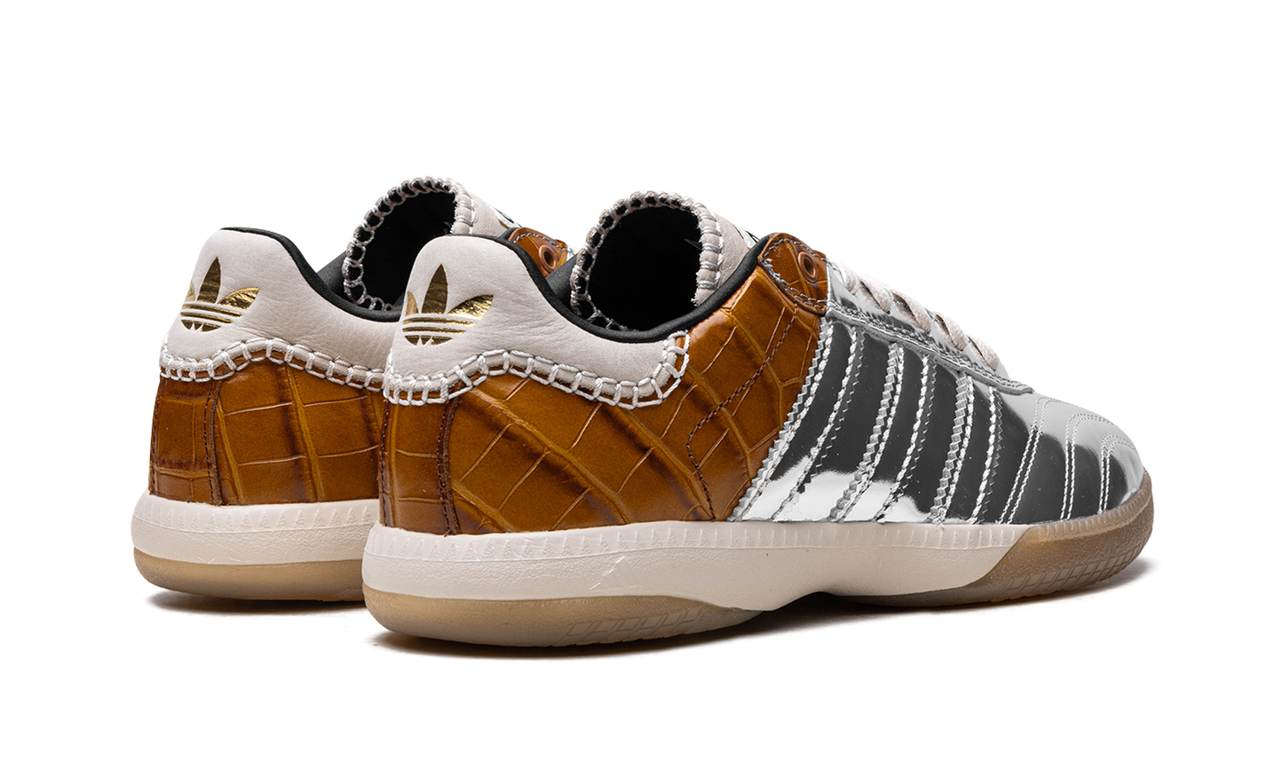 Samba Millenium "Wales Bonner - Silver Metallic / Easy Yellow" IH5777