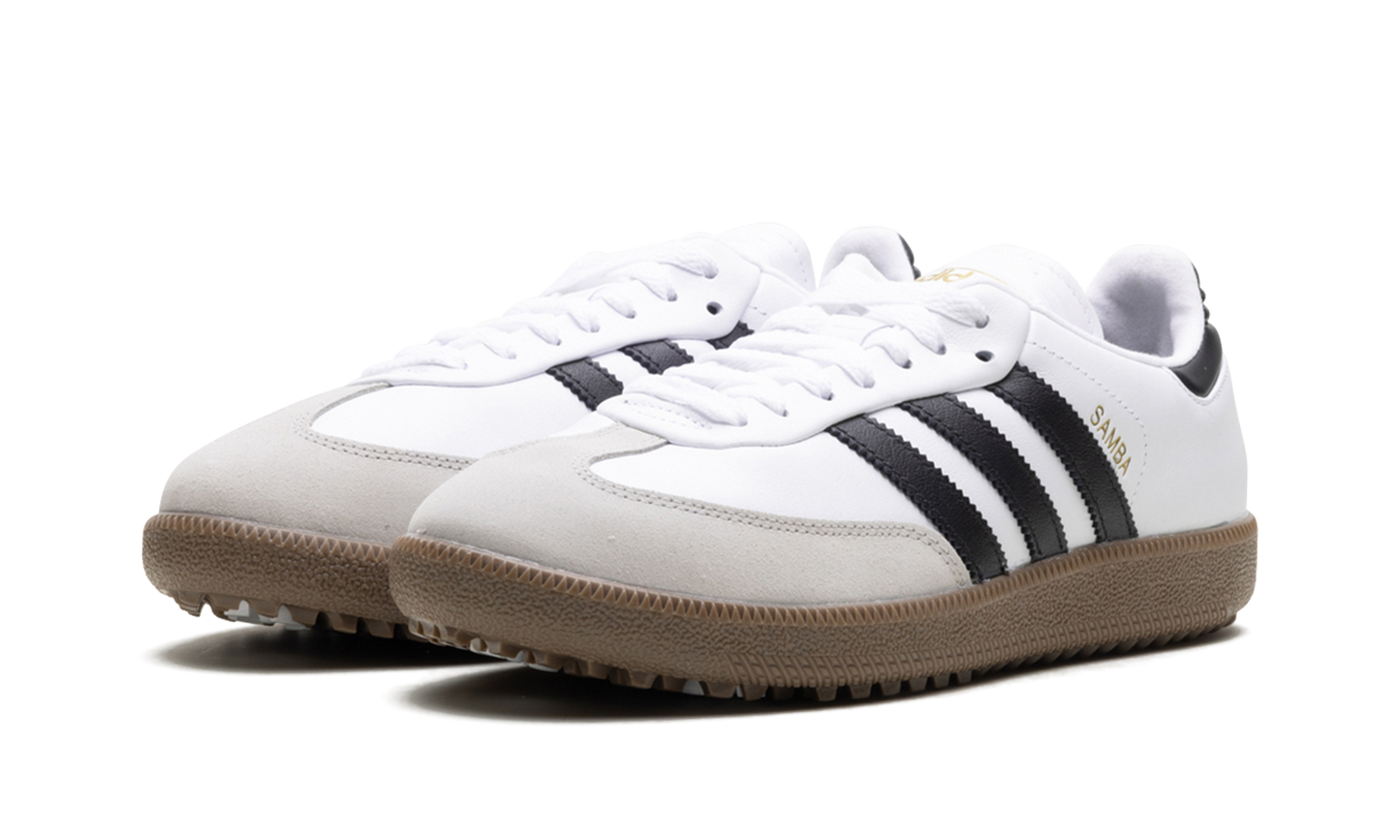 Samba Spikeless Golf "White Black Gum"