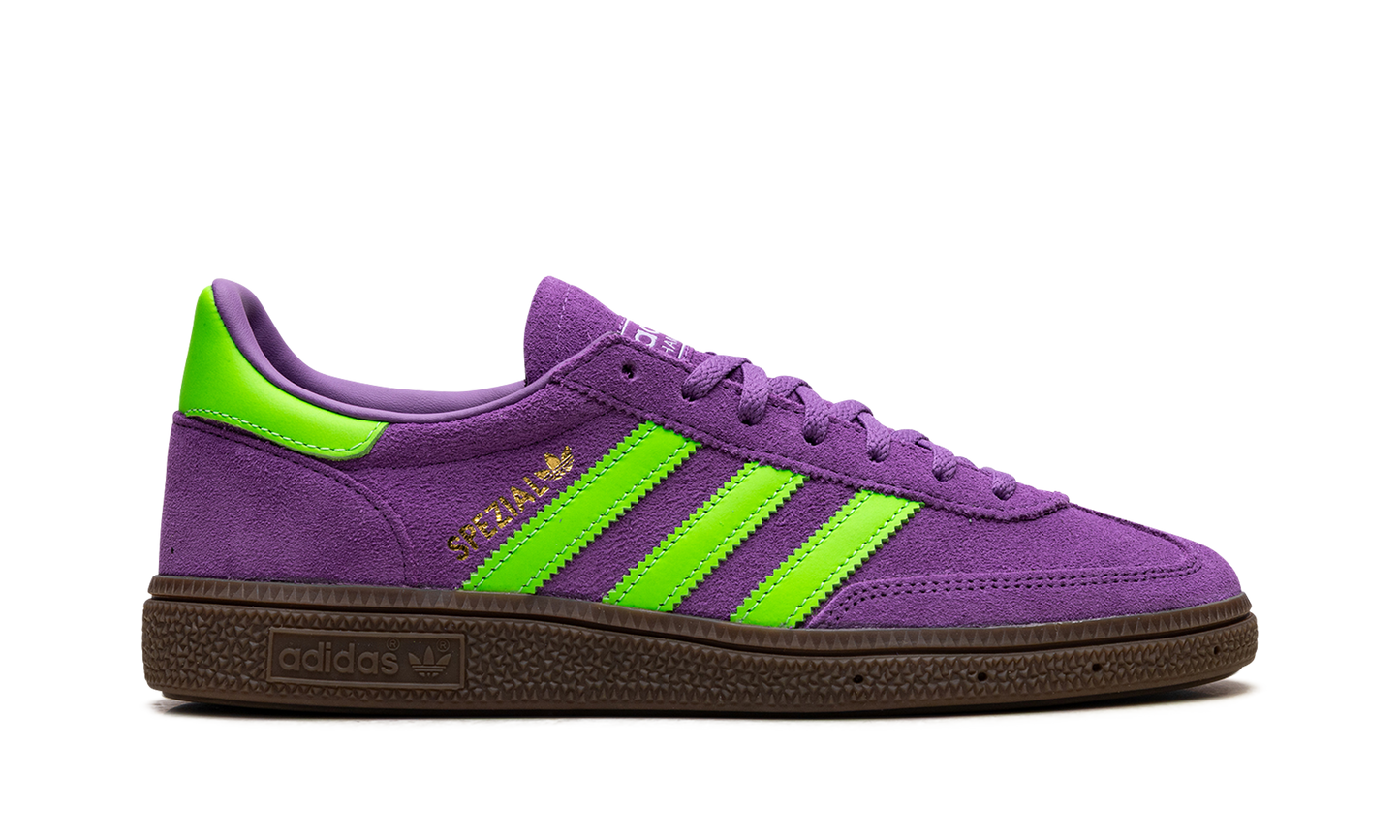 Handball Spezial Elastic WMNS "Active Purple Solar Green" JS0251