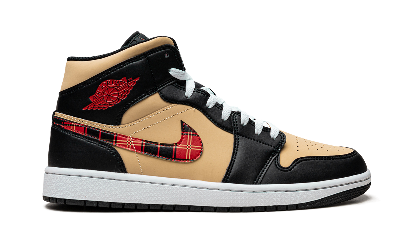 Air Jordan 1 Mid SE "Tartan Swoosh" DZ5329 001