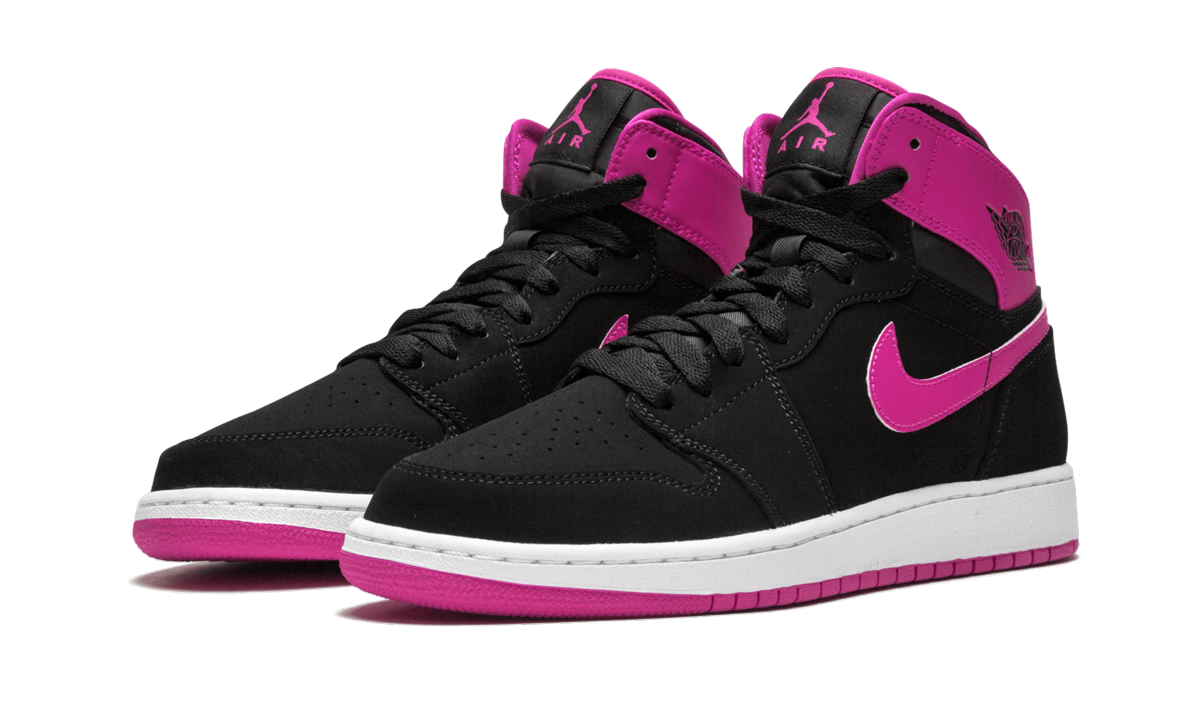Air Jordan 1 Retro High OG GS "Black / Vivid Pink"