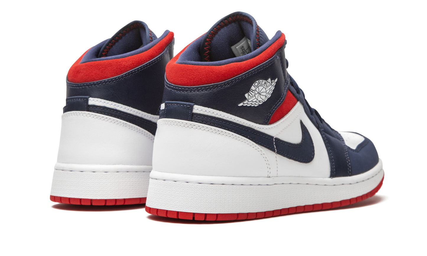 Air Jordan 1 Mid SE GS "USA" BQ6931 104