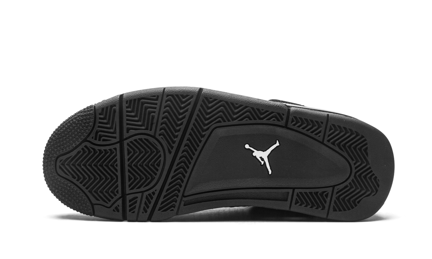 Air Jordan 4 Retro GS "Black Cat" 408452 010