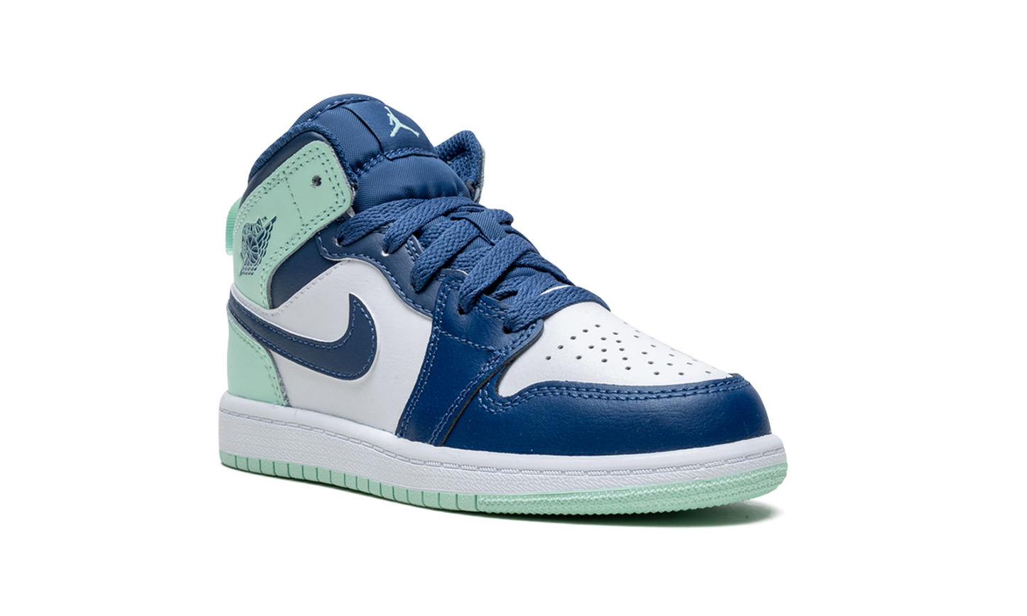 Jordan 1 Mid PS "Blue Mint" 640734 413