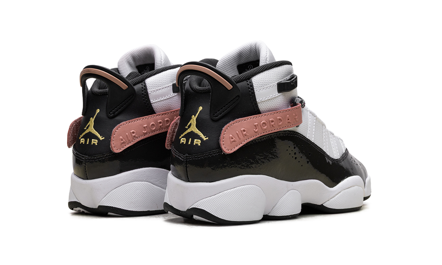 Jordan 6 Rings GS "White Red Stardust Vapor Green Anthracite" DV3178 101