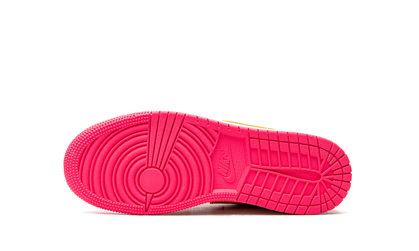 AIR JORDAN 1 LOW UTILITY GS "Hyper Crimson"