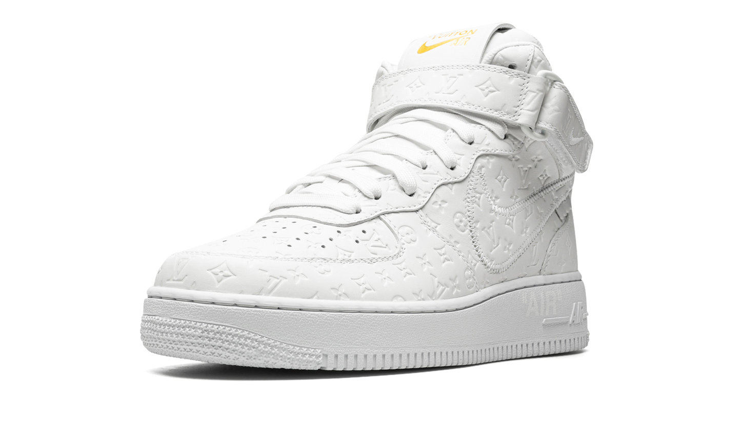 Louis Vuitton Air Force 1 Mid "Virgil Abloh - White/White" 1A9V90