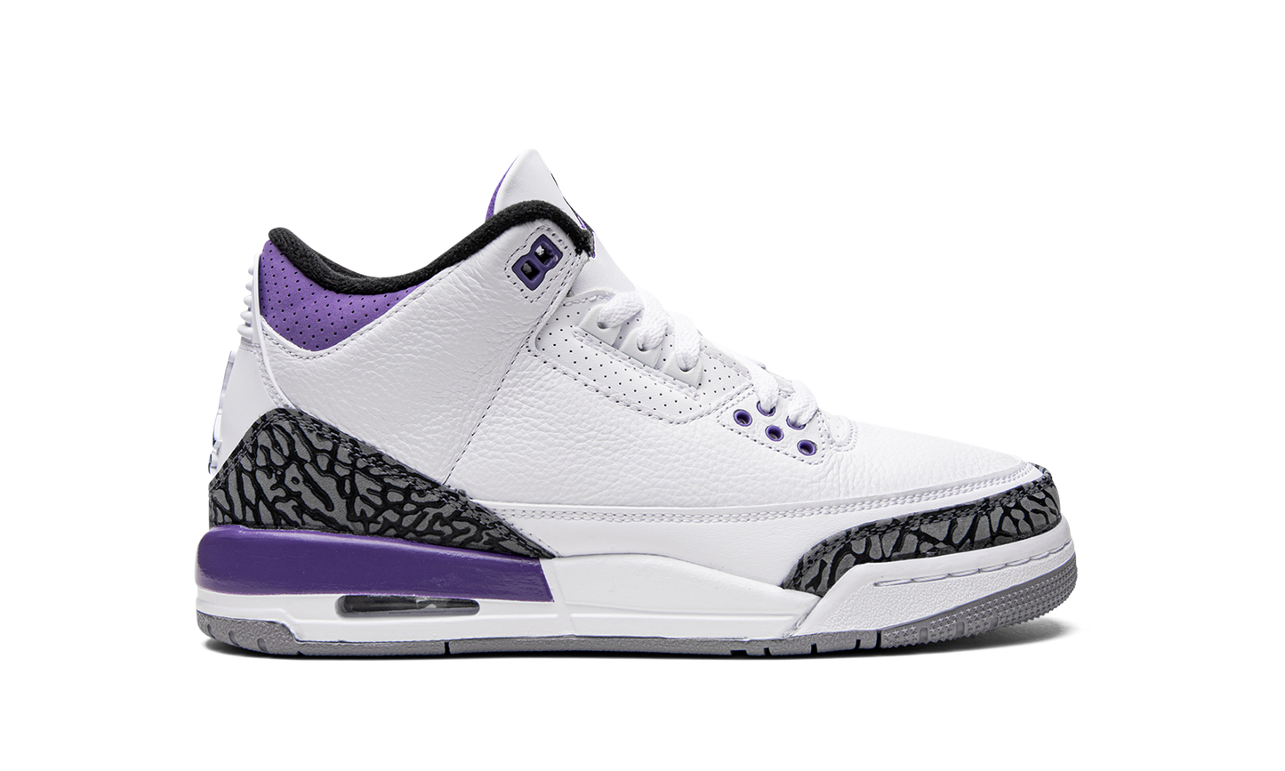 Air Jordan 3 Retro GS "Dark Iris" DM0967 105