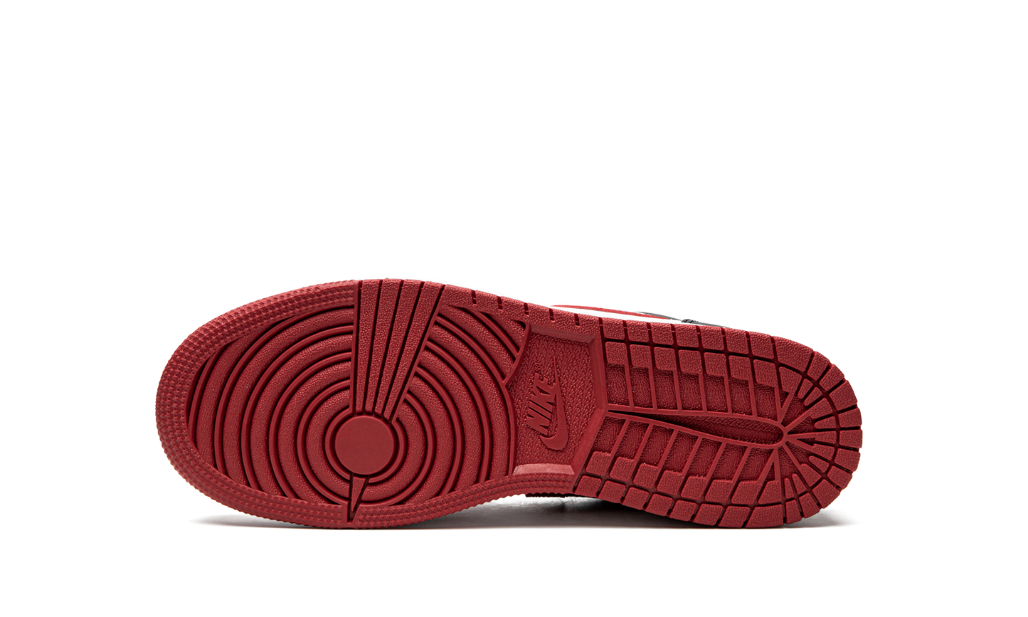 Air Jordan 1 Low GS "Reverse Black Toe" 553560 163