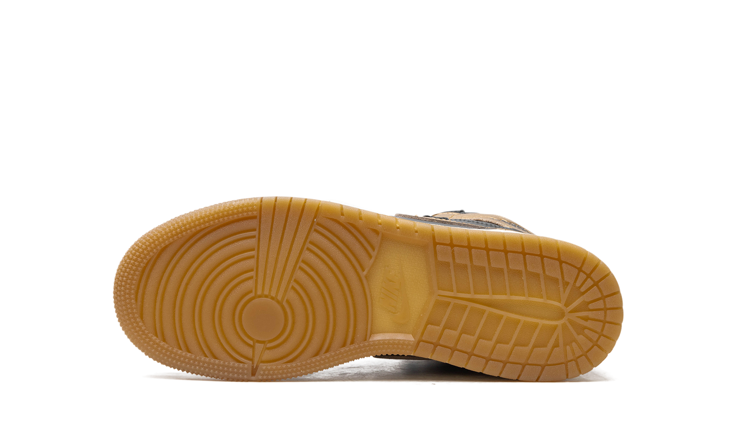 Air Jordan 1 GS "Black Metallic Gold" FD1437 071