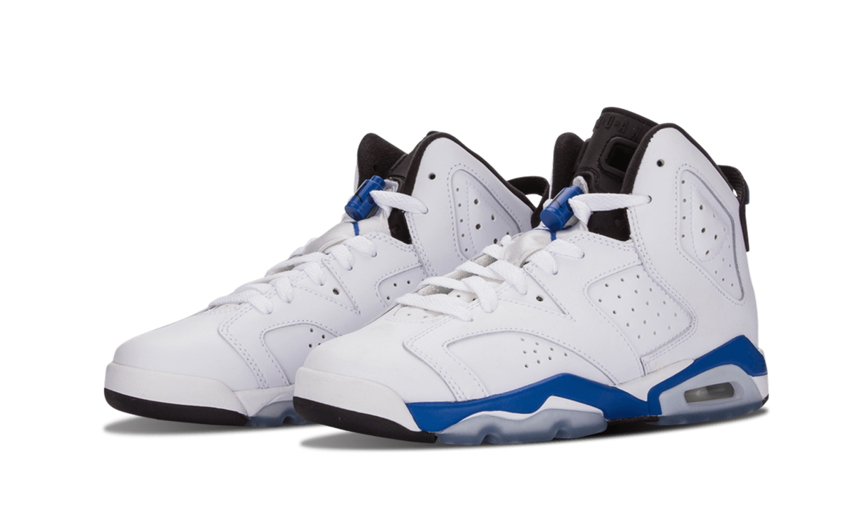 Air Jordan 6 Retro GS "Sport Blue" 384665 107